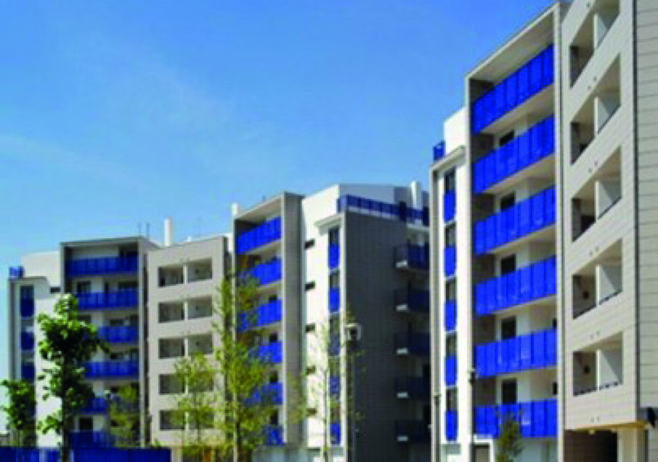 Complesso residenziale ‘Piazza dei popoli’ – 2004